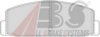 A.B.S. 36390 Brake Pad Set, disc brake